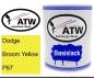 Preview: Dodge, Broom Yellow, P67: 1L Lackdose, von ATW Autoteile West.